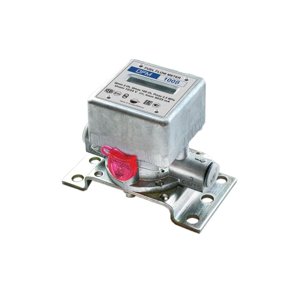 Проточный датчик топлива автономный с дисплеем DFM 100B - ООО "Где Авто"