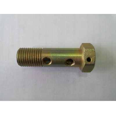 Болт BB 16-2 поворотного угольника двойной М16, с отверстием под пломбировку