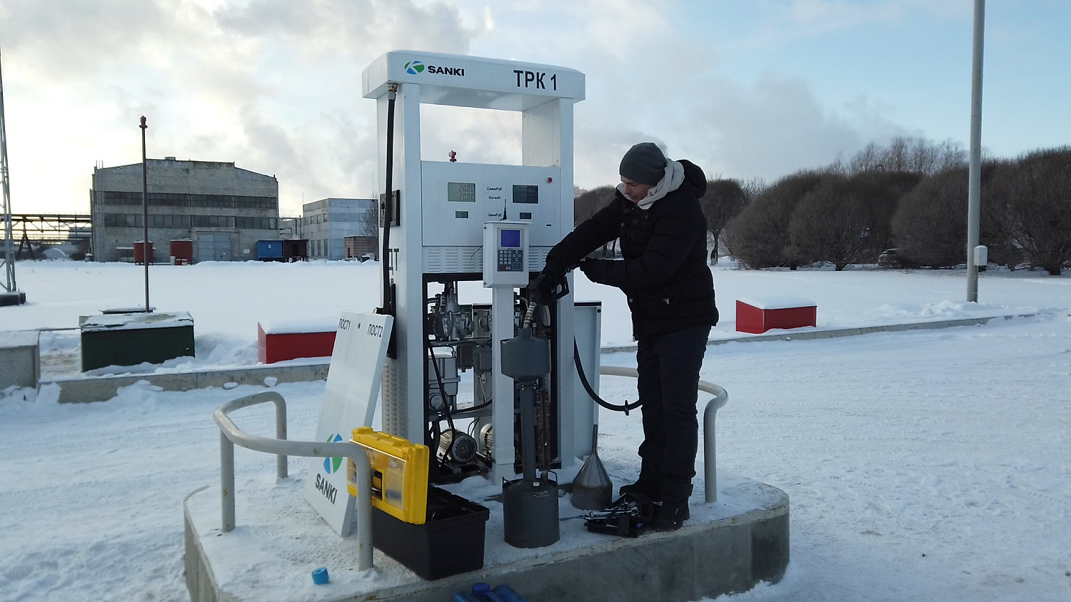 Переоборудование ведомственной АЗС (ПАО "Акрон"), г. Великий Новгород