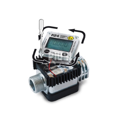 K24 A M F 1” BSP ATEX IECEx - Электронный расходомер для бензина_1